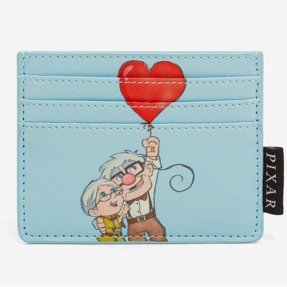 Loungefly Accessories - Loungefly Disney Pixar Up Carl & Ellie Heart Balloon Cardholder
